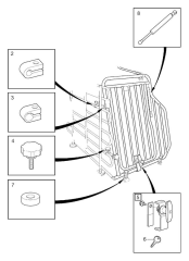 VOLVO XC70 Bagaj Köpek Kapısı 31414211