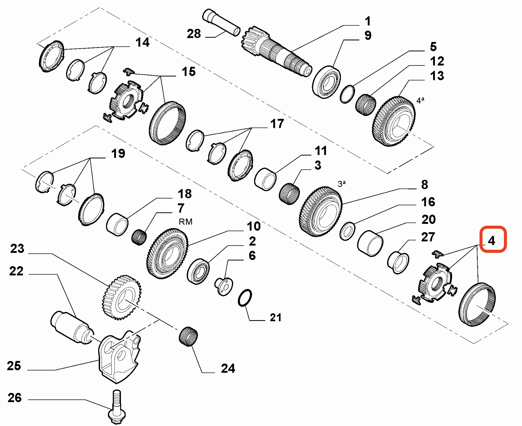 Alfa Fiat Manşon Ricambi 55270791