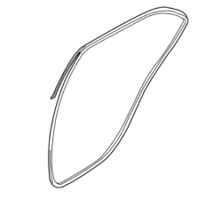 KIA 1,4 Pride Rio Arka Sağ Kapı Fitili 831401W200