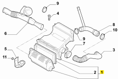 FIAT Doblo Hava Filtre Kutusu 51963811