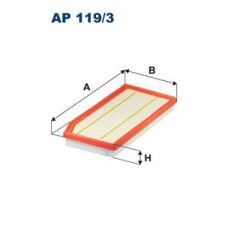 FILTRON AP119/3 Hava Filtresi 	 A2640940100