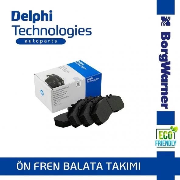 FIAT Egea 2020 > Delphi Ön Fren Balata Takımı - LP3709,77368941