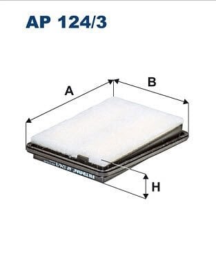 FILTRON AP124/3 HAVA FİLTRESİ 	 16546-4EA0C