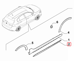Fiat Egea Cross Sol Çıta OPAR 735740629