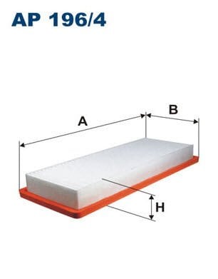 FILTRON AP196/4 HAVA FİLTRESİ 	 1444.TT / 13717568728