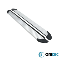 OMTEC 96191936 Carry Yan Basamak Universal 191 CM 2 Parça Gri