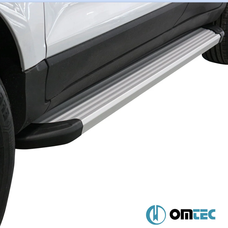 OMTEC Carry Yan Basamak Universal 191 CM 2 Parça Gri 96191936