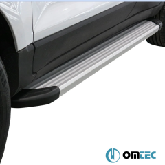 OMTEC Carry Yan Basamak Universal 191 CM 2 Parça Gri 96191936