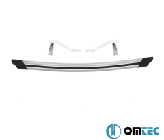 OMTEC 55177978 Fiat Doblo 2010- Arka Koruma Demiri Gri