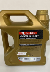 Petrol Ofisi Maxima CX 0W20 Plus 4 LT