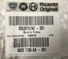 Fiat Egea Cam Fitili OPAR 52015742