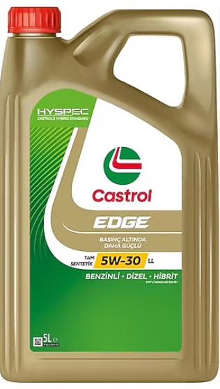 CASTROL EDGE 5W30 LL Motor Yağı 5L