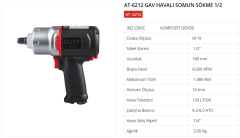 GAV Havalı Somun Sökme 1/2 AT-6212