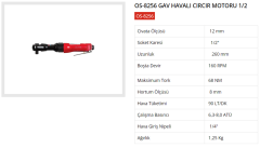 GAV Havalı Cırcır Motoru 1/2 OS-8256