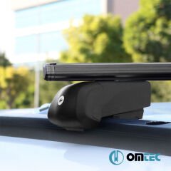 OMTEC 9696912MB Opel Crossland SUV Port Bagaj (2021 - ) Ara Atkı ( Boldbar Beta V2 ) Siyah Alu.