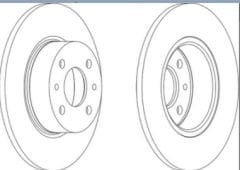 Alfa Romeo 147 Arka Fren Disk 60658566 / 71738912
