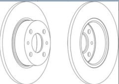 OPAR 60658566 Alfa Romeo 147 Arka Fren Disk 71738912