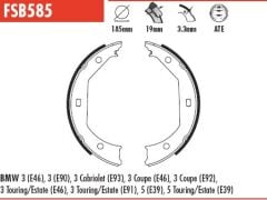 FERODO FSB585 EL FREN BALATASI 	 34416761292