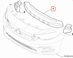 Fiat Egea Ön Tampon Darbe Emici Köpük OPAR 50572987 52180879