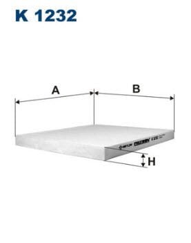 FILTRON K1232 Standart Polen Filtresi  2SF79AQ000