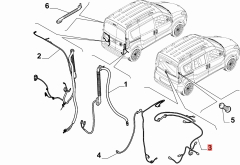 Doblo 5.Kapı Tesisatı OPAR 51871096