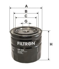 Tofaş M131 Doğan Şahin Kartal 1.6 Yağ Filtresi | FILTRON OP520