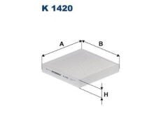 Filtron K1420 Polen Filtresi 97133G6000