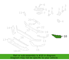 VOLVO XC90 Ön Sağ Sis Kapağı 31663522