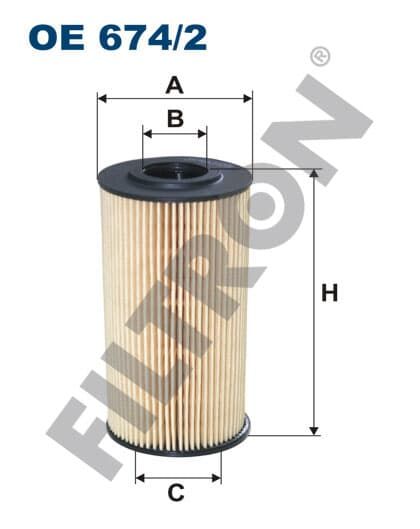 Yağ Filtresi FILTRON OE 674/2