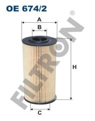 Yağ Filtresi FILTRON OE 674/2