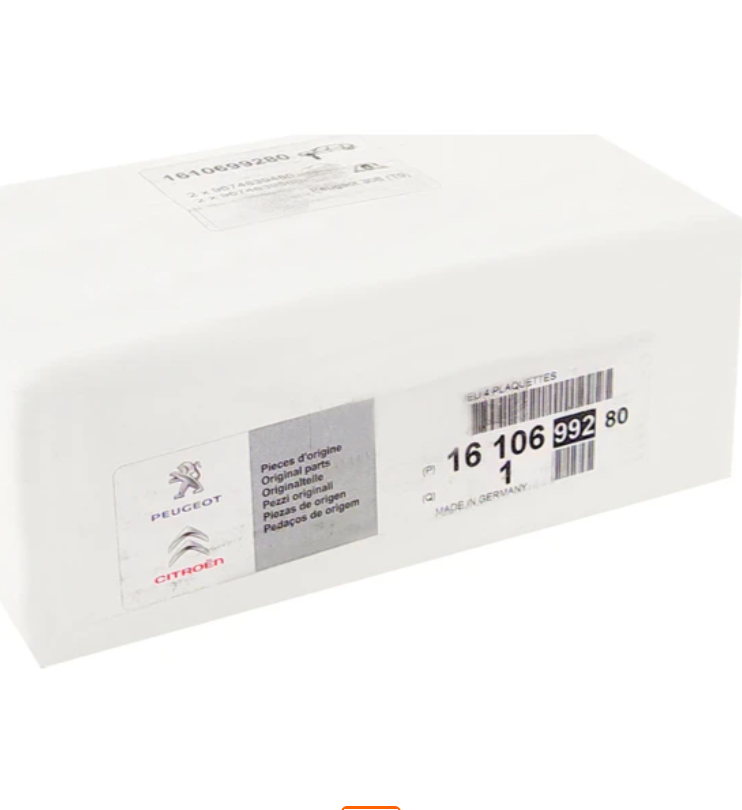 Ön Fren Balata Takımı 301 / 308 C-Elysee C4 Cactus 1610699280