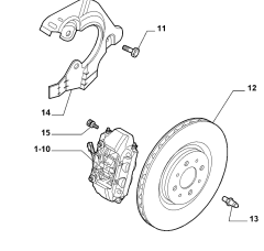 FIAT/ALFA/Ön Fren Diski (Adet) (281 mm) 46535086