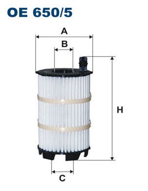 FILTRON OE6505 Yağ Filtresi  079198405B