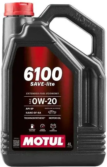 MOTUL 6100 SAVE-LITE 0W20 MOTOR YAĞI 4 LT