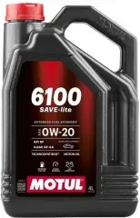 MOTUL 6100 SAVE-LITE 0W20 MOTOR YAĞI 4 LT