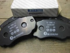FIAT/PEUGEOT/CITROEN Ducato/Boxer/Jumper Ön Fren Balata - Kısa Şase - Fişli Küçük Tip - Ricambi Originali - 71752979