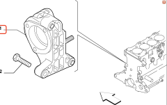 Fiat Aks Bağlantı Ayağı 55260520