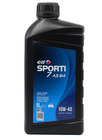 Elf 221276 Sporti 7 A3/B4 10W40 Motor Yağı 1Lt.
