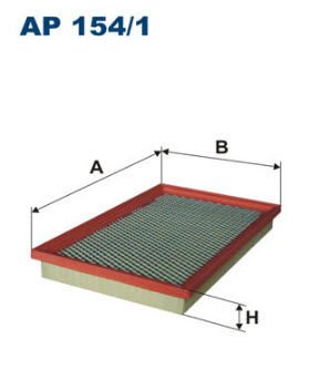 FILTRON AP154 NİSSAN JUKE Hava Filtrsi  16546-73C10