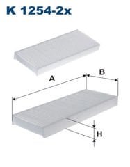 FILTRON K12542X NİSSAN NAVARA Polen Filtresi 	 27274-EA000