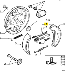 FIAT Kampana Fren Ayar Kiti 9948366