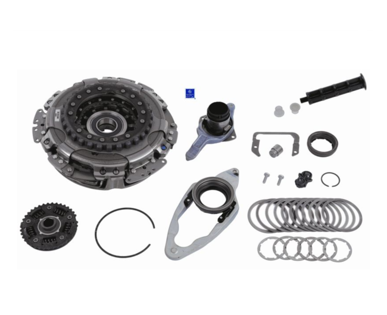 VW AUDI SEAT SKODA 7 İleri DSG 1,6 / 1,9 TDI Dizel A1 A3 Leon Golf Caddy Jetta Polo Debriyaj Seti / Kavrama 3000943002