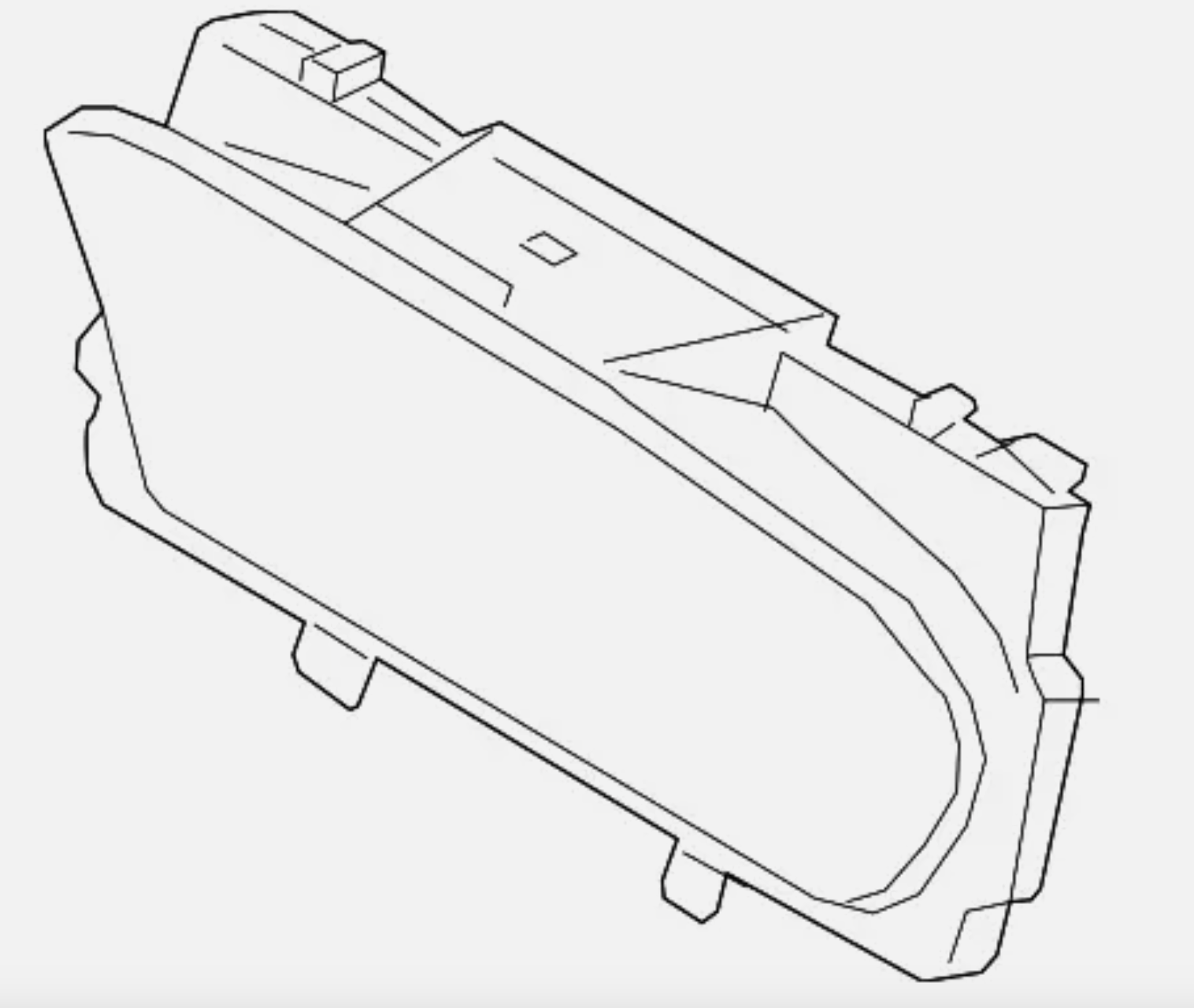 Volvo XC90 Gösterge Paneli Camı 31687669 / 31453063 / 31499629