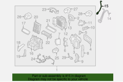 VOLVO XC60 Tahliye Hortumu 31497443