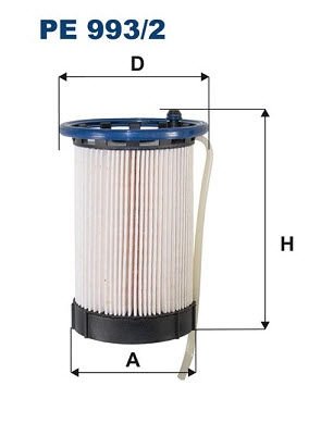 FILTRON PE993/2 Yakıt Filtresi 5Q0127177A / 5Q0127177C