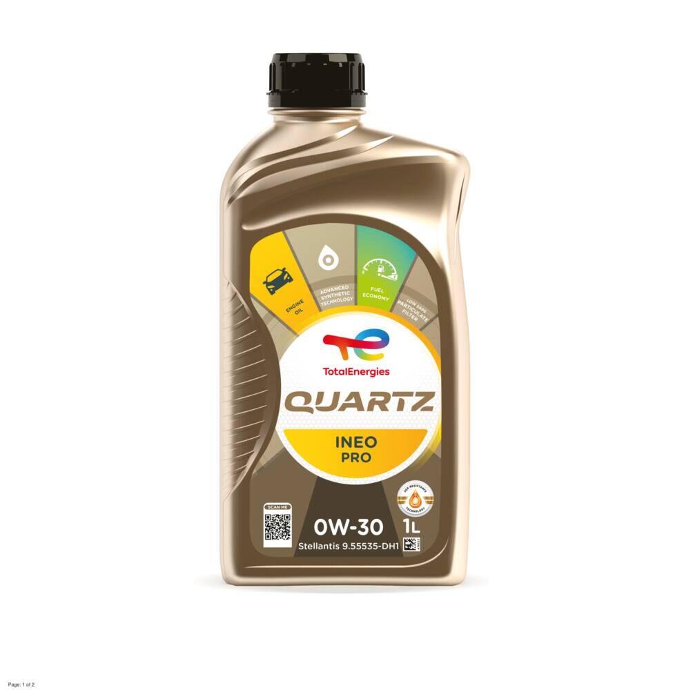Total 232823 Quartz Ineo Pro 0W30 Motor Yağı 1LT