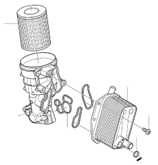 VOLVO 3.2cc  Yağ Filtresi 30750013