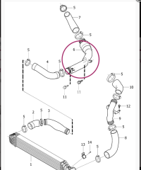 Volvo Turbo Basınç Borusu 31370218