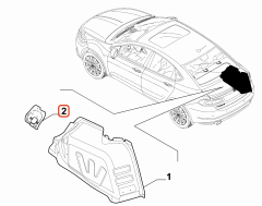 OPAR 52110125 Fiat Egea Arka Sağ Çamurluk Davlumbaz Takviyesi