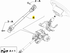 Fiat 500L Direksiyon Mafsalı 77366400